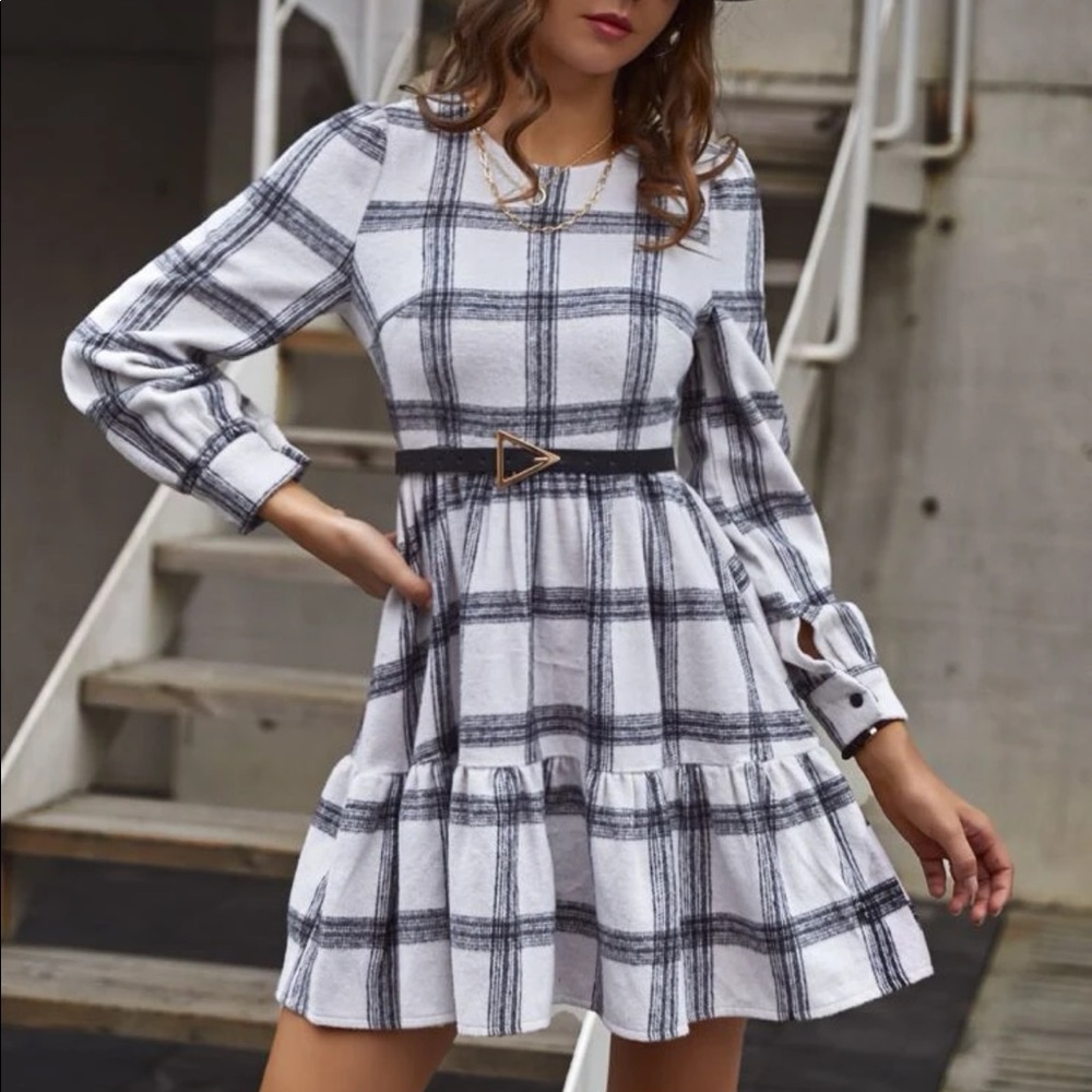 Plaid Dress